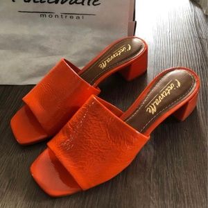 L’Intervalle Mule Sandals Size 8